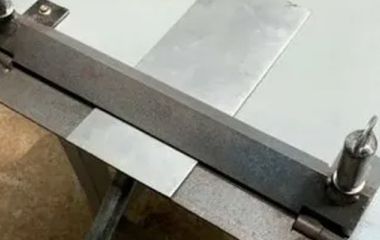 Как согнуть полосу на ребро без приспособлений