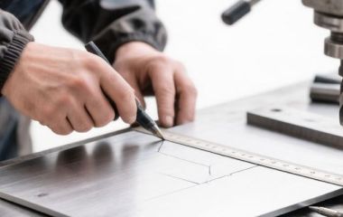 Секреты точной разметки металла перед резкой и сверлением
