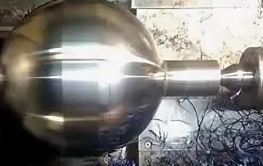Получение сферической поверхности на фрезерном станке