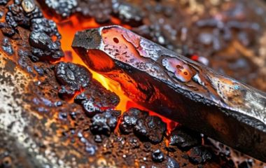 Как выжечь ржавчину с металла без химии