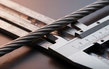 Контроль параллельности осей по струне и штангенциркулю