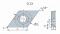 DCGX11T308-AC-SK001 Пластина токарная DCGX11T308-AC-SK001 Пластина токарная