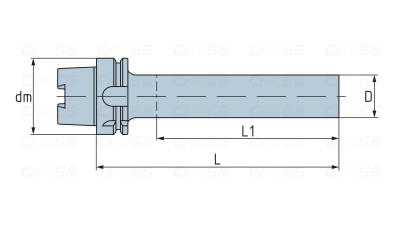 HSK100-D40-300 Контрольная (тестовая) оправка