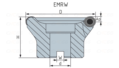 EMRW-6R-100-32-6T Фреза торцевая насадная