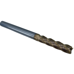 Концевая фреза с плоским торцом 4 зуба, HRC 55, 8х35х8х100L