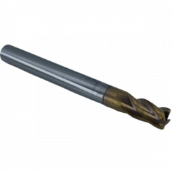 Фреза радиусная твердосплавная 4 зуба, HRC 55, 5х10х5х50L,R05