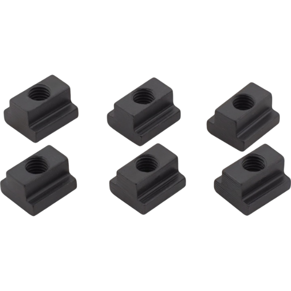 Набор прижимов со шпильками M10 для фрезерного стола с пазом 12 мм, 58 предметов