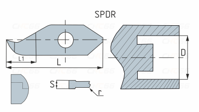 SPDR200DM10-PM125 Пластина отрезная, канавочная