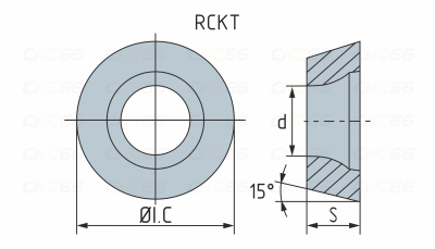 RCKT1204MO-FM WS5130 Пластина фрезерная