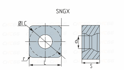 SNGX1306ANTN-TT-1020 Фрезерная пластина