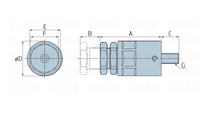 СП1.2-Н050 Домкрат с многоцелевой опорой