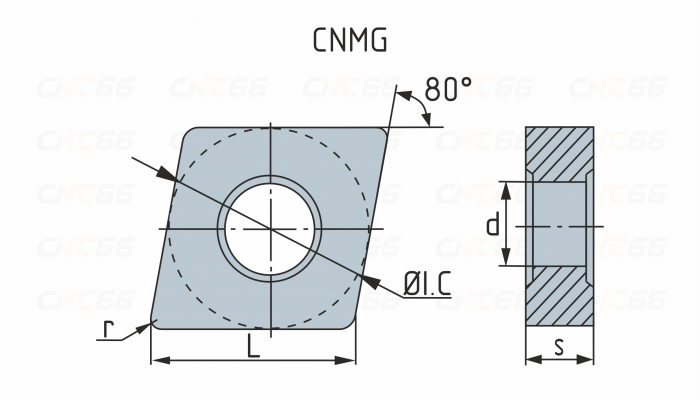 CNMG120408-GF-HR8125 Пластина токарная