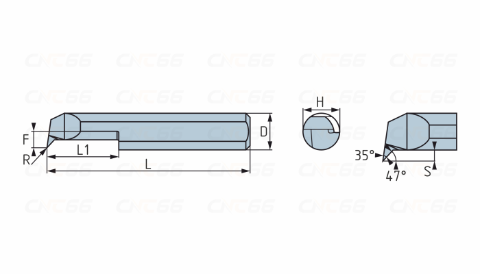PSBQR6-15L-R0.2-KTX Мини-резец для продольного растачивания