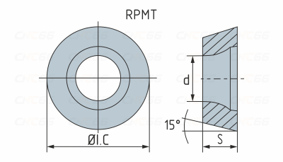 RPMT10T3MOE-JS-1020 Пластина фрезерная