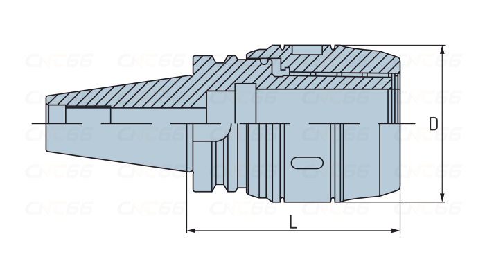 BT40-SC20-100 Патрон цанговый