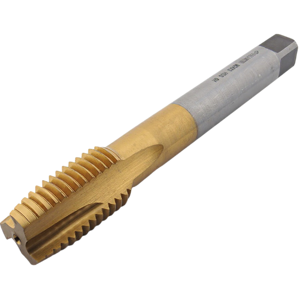 Метчик М24*3 со спиральной подточкой для сквозных отверстий, с покрытием TiN, DIN376