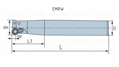 EMRW-6R-40-300-C32-3T Фреза концевая
