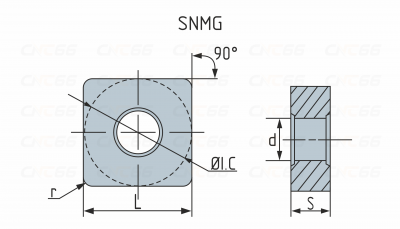 SNMG120412-MM-KP2125 Пластина токарная