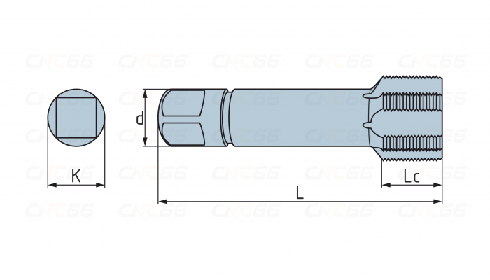 Метчик для трубной резьбы PF G3/8-19