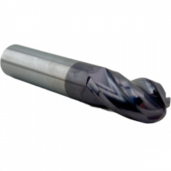 PMK13.z4.04.30.75.30.D04 TiAlN Фреза сферическая (радиусная) твердосплавная по металлу