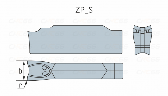 ZPHS0503-MG-YBG202 Пластина токарная
