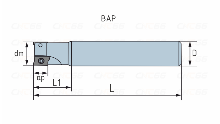 BAP400R-35-300-C32-3T Фреза концевая