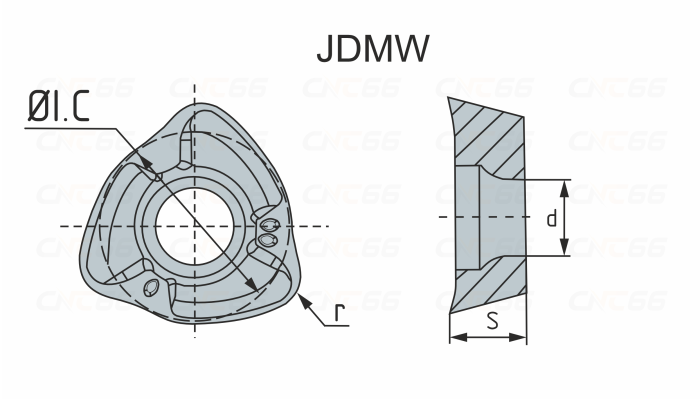 JDMW120420ZDSR-ZP151 Пластина фрезерная
