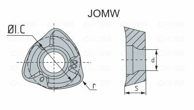 JOMW06T215ZZSR-FT-ZP152 Пластина фрезерная