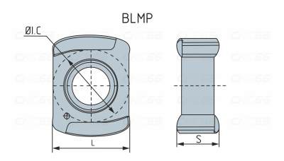 BLMP0603R-M-ZP160H Пластина фрезерная