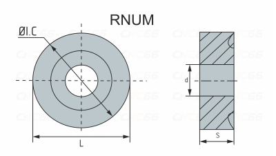 RNUM (12114)-150400-В35 фрезерная круглая