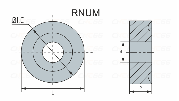 RNUM (12114)-150400-В35 фрезерная круглая