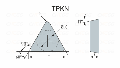TPKN2204PDSKR-YBM351 Пластина фрезерная