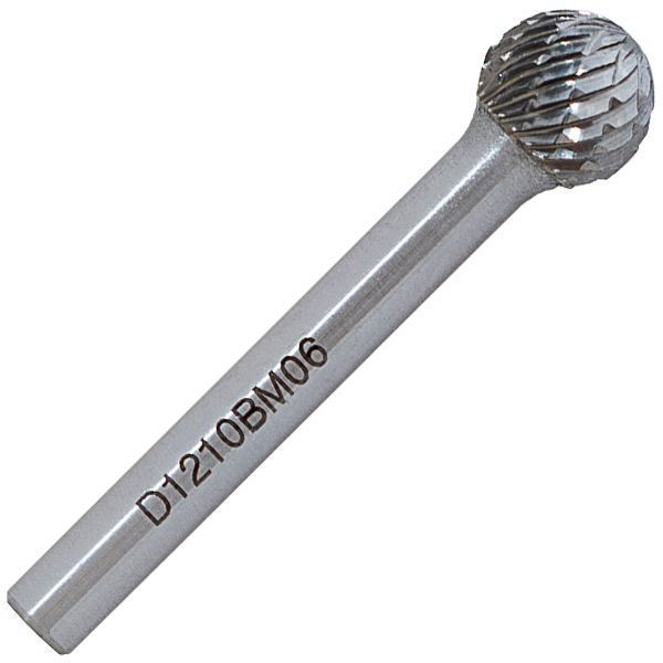 Борфреза сферическая D 16х14 BM06 двойная насечка