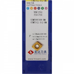 CCMT09T308-HM-YBC251 Пластина токарная CCMT09T308-HM-YBC251 Пластина токарная