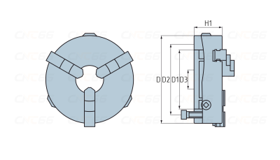K11-160A Токарный патрон