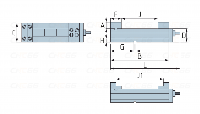 Тиски механические гидравлические прецизионные высокого давления VSP-130