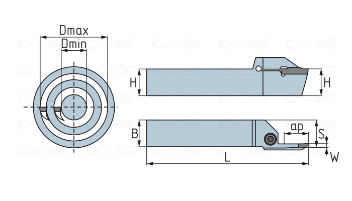 MGFHR325T17-49/80 Резец канавочный для торца