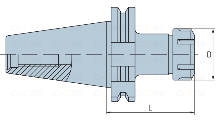 SK40-ER25-150 Патрон цанговый
