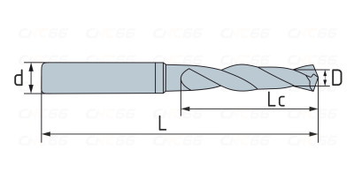WDG1.140.14.150.200.TiAlN Сверло твердосплавное 14мм