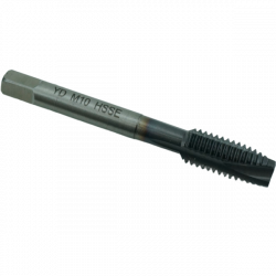 Метчик М10*1,5 для сквозных отверстий, с покрытием TiCN