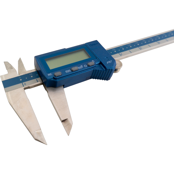 Штангенциркуль цифровой, степень защиты IP67, 0.01 мм. 0-200 мм. Dasqua