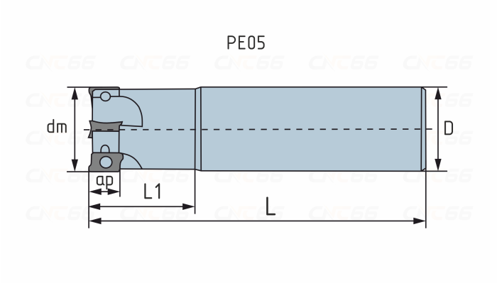 PE05.17W32.032.03 Фреза концевая