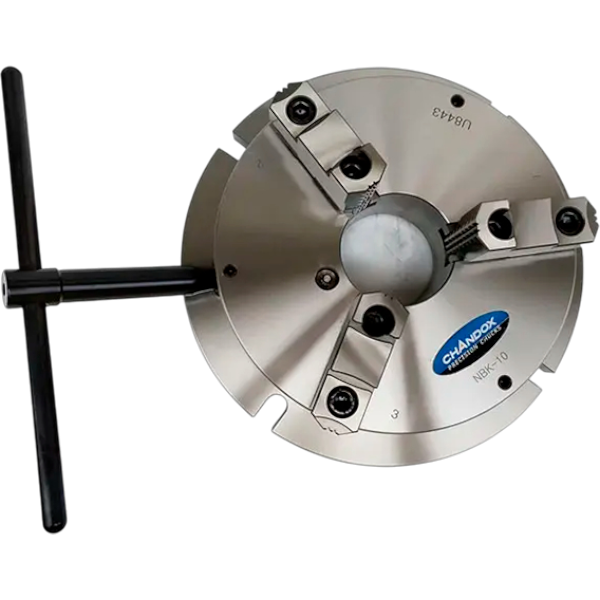 Патрон-тиски трехкулачковый самоцентрирующийся малой высоты VNBK-10