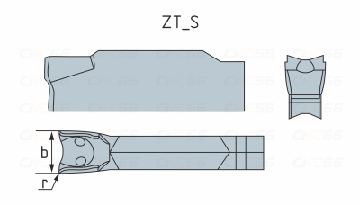 ZTKS0608-MG-YBG302 Пластина токарная
