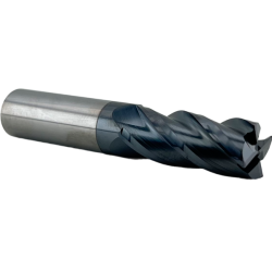Концевая фреза с плоским торцом 4 зуба, HRC 45, 14х60х14х150L