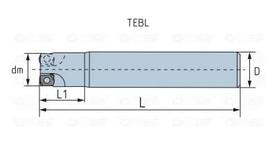 TEBL06R-C32-32-200-5T Фреза концевая MZG