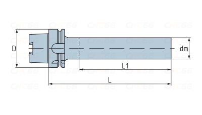 HSK63A-D50-350 Контрольная (тестовая) оправка