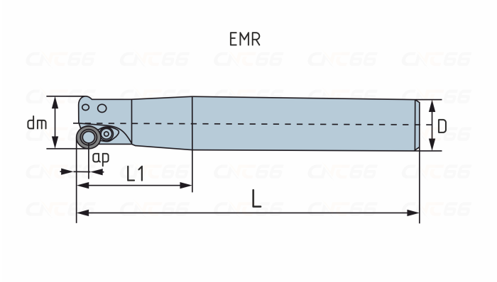 EMR-5R-35-250-C32-3T Фреза концевая
