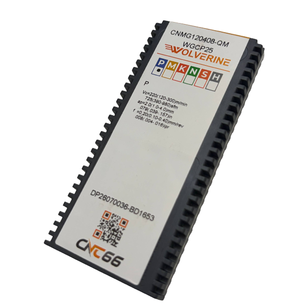 CNMG120408-QM-WGCP25 Токарная пластина для точения Wolverine