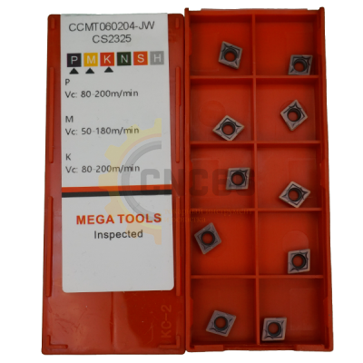 CCMT060204-JW-CS2325 Пластина токарная для нержавеющей стали MEGA